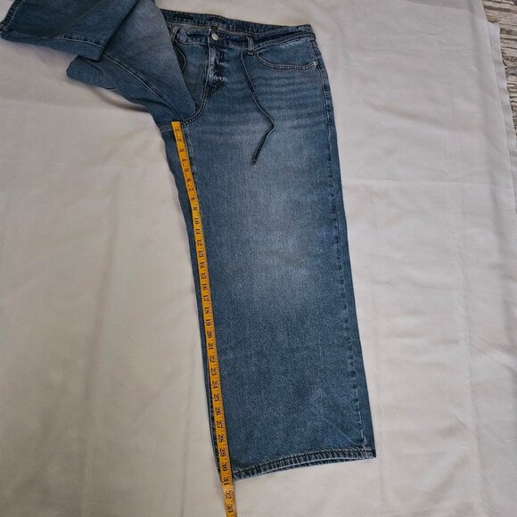 Wild Fable Women's Blue Light Wash Cotton Denim Low Rise Baggy Jean Size 17 - Picture 14 of 16